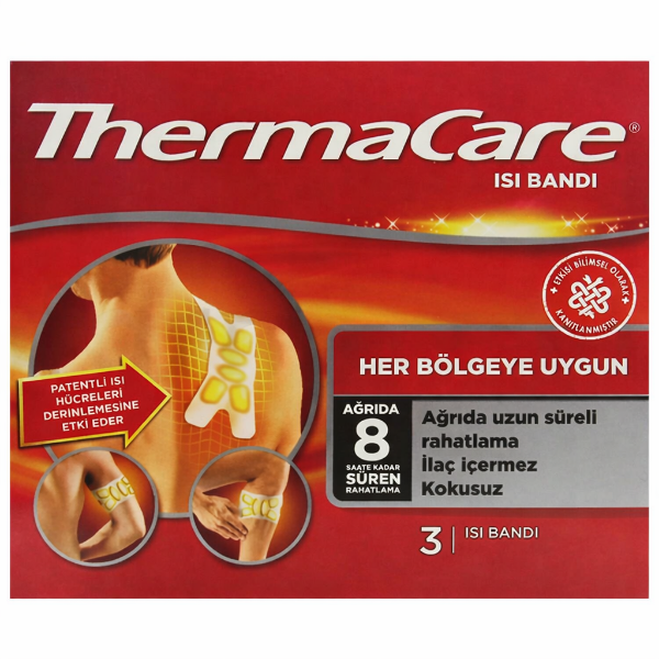 Thermacare Her Bölgeye Uygun Flaster 3'lü